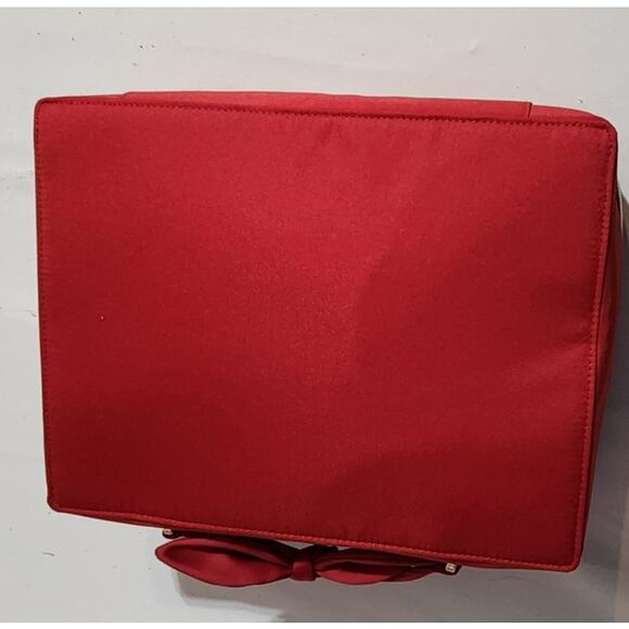 Estee Lauder Red/Pink Cosmetic Travel Bag 13x10x3 - Picture 3 of 5